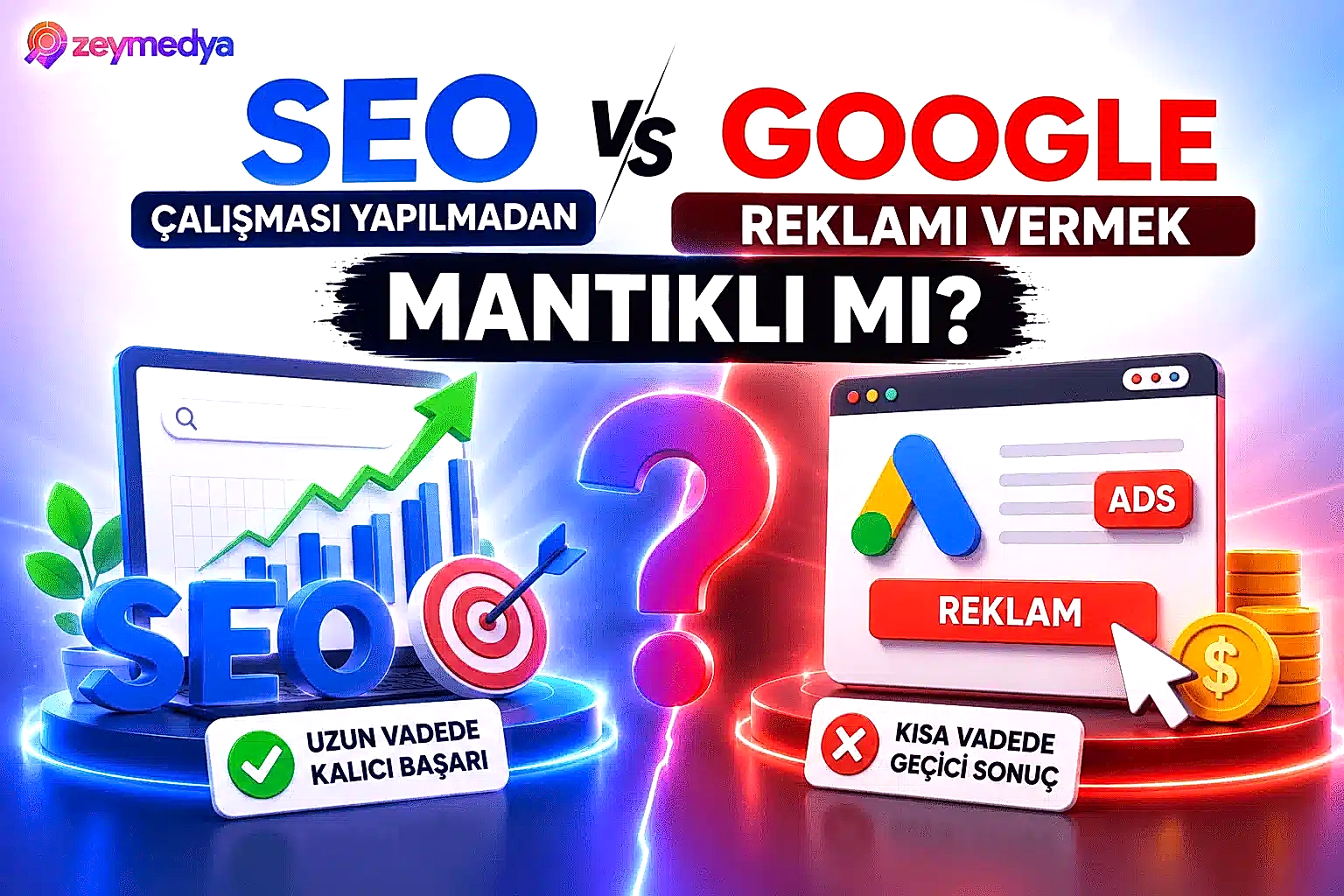 SEO Çalışması Yapılmadan Google Reklamı Vermek Mantıklı mı?